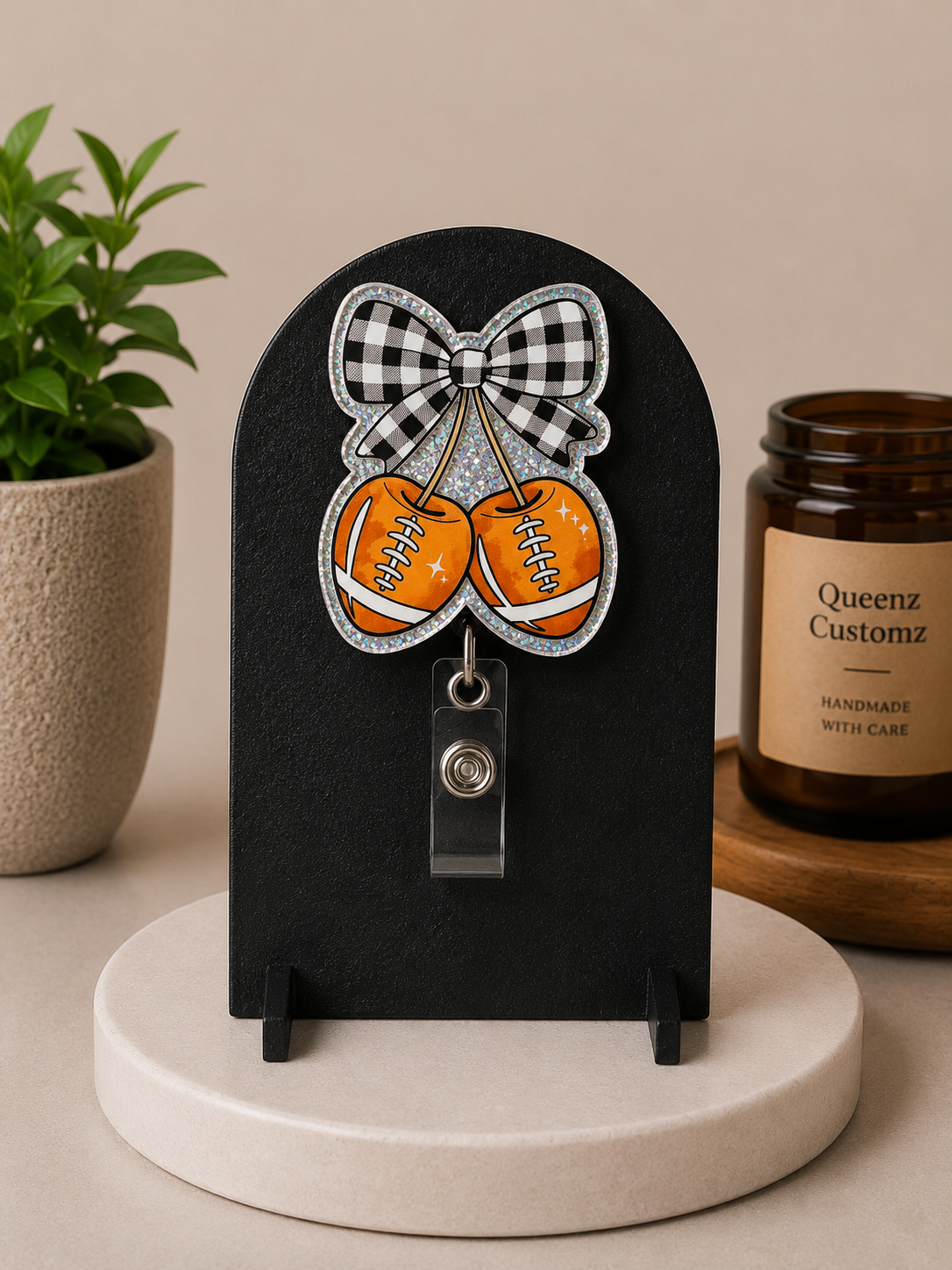 Badge Reel W/O Beads TT LIVE CLAIM ONLY